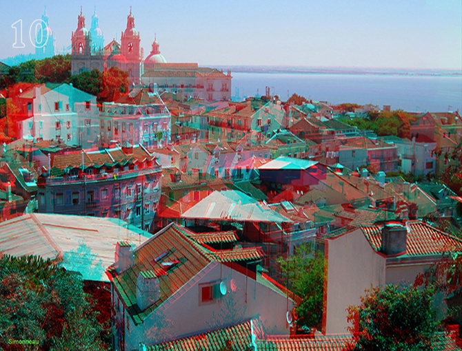  <b>San Vicente de Fora</b> , detr�s, c�pula del Panteao Nacional